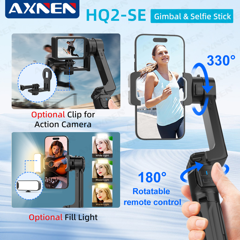 Drone Gimbal For Gopro - AXNEN HQ2-SE Stabilizzatore per telefono cellulare
