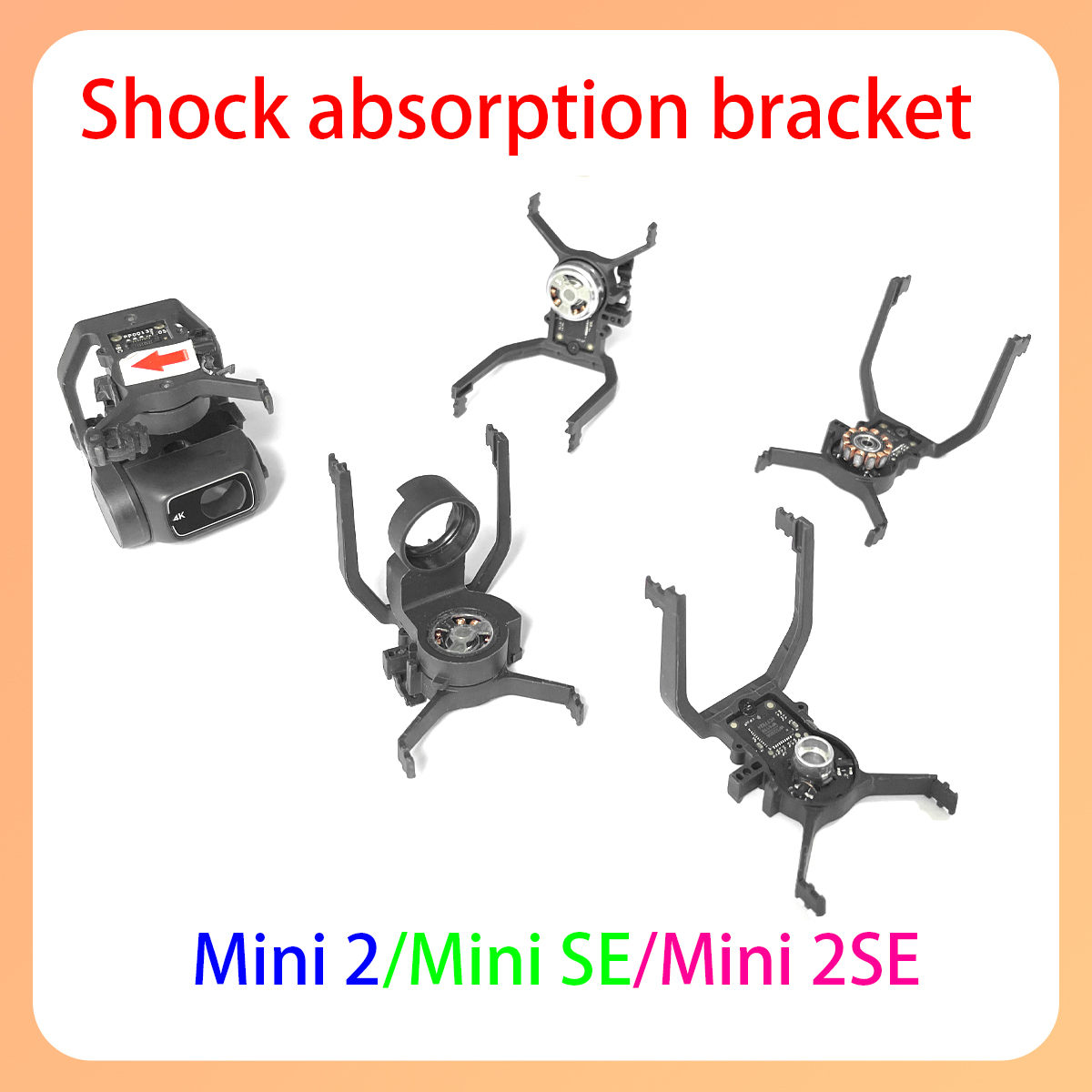 Drone Gimbal Mount - Originale min2/4k/se/2se giunto cardanico superiore ower