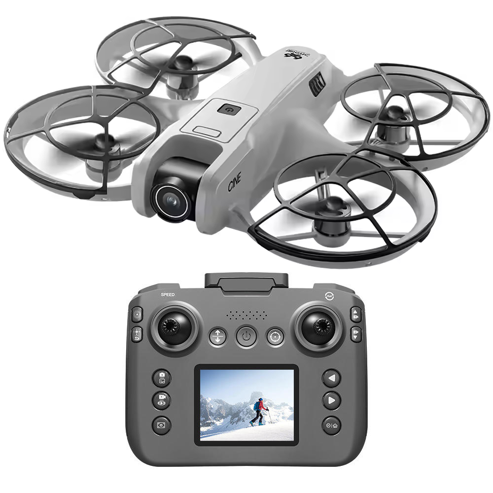 Drone Gimbal Brushless - V666 Mini Drone pieghevole 4K Doppia