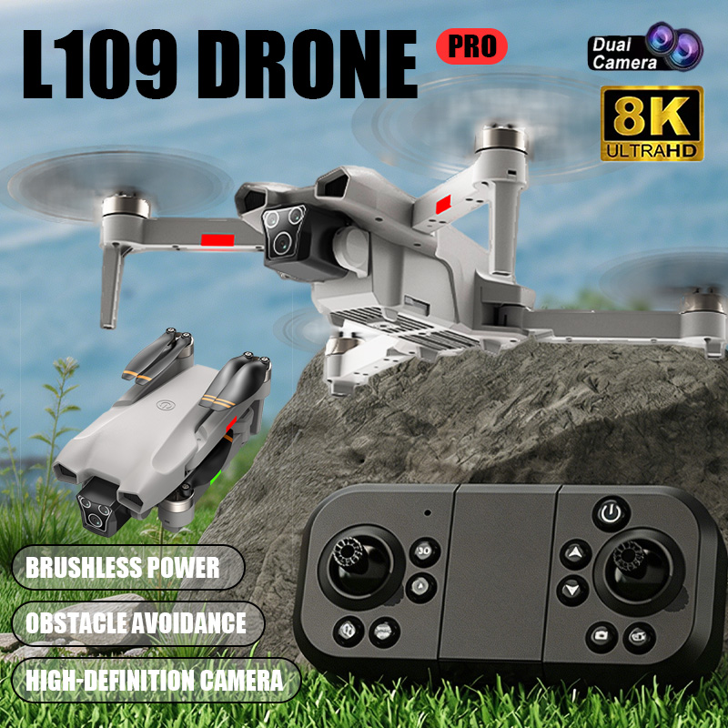 Drone Gimbal 3 Axis - NUOVO Drone L017 Pro Brushless con