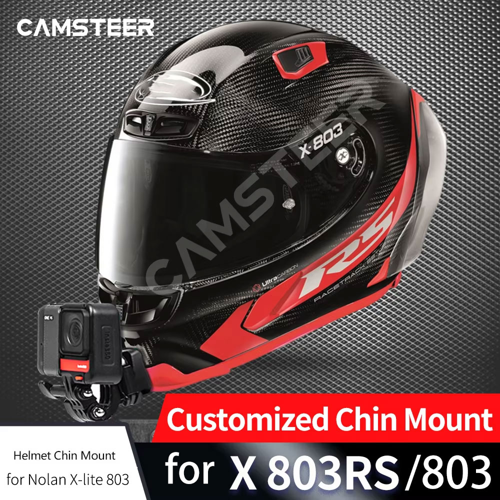 Drone Gimbal For Gopro - Per Nolan X-lite X803rs Casco Supporto