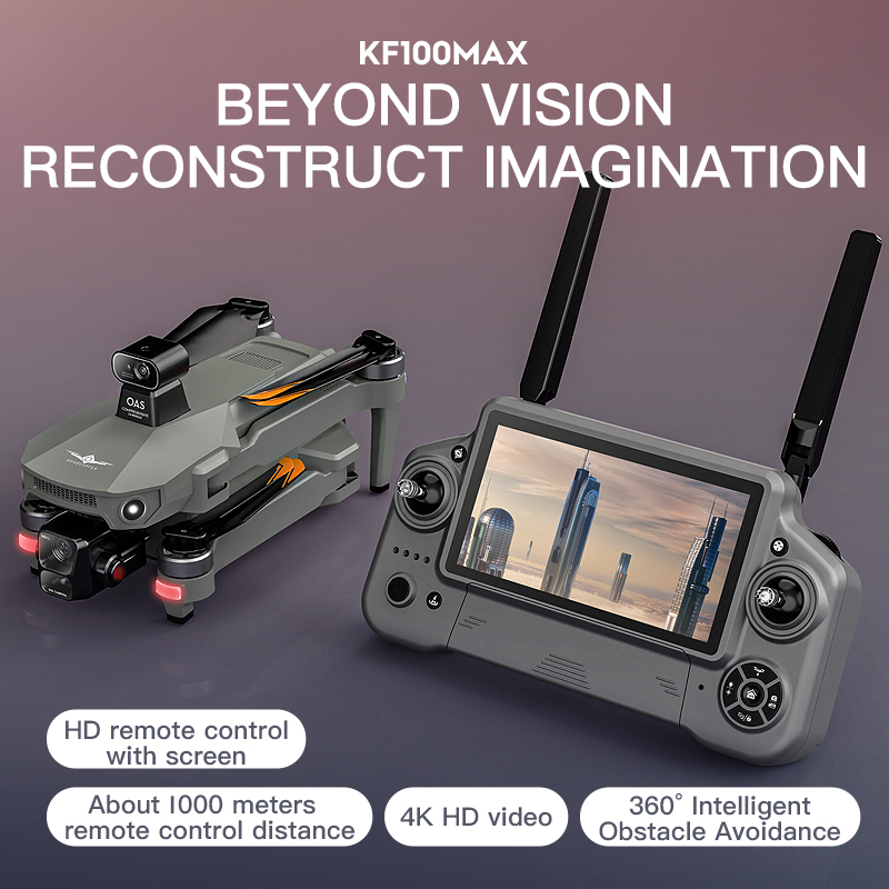 KF100 MAX GPS Drone 4K Fotocam - Drone Gimbal 3 Axis recensione e prezzo