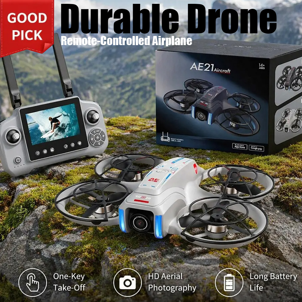 Nuovo Drone AE21 2026 con Foto - Drone Gimbal 3 Axis recensione e prezzo