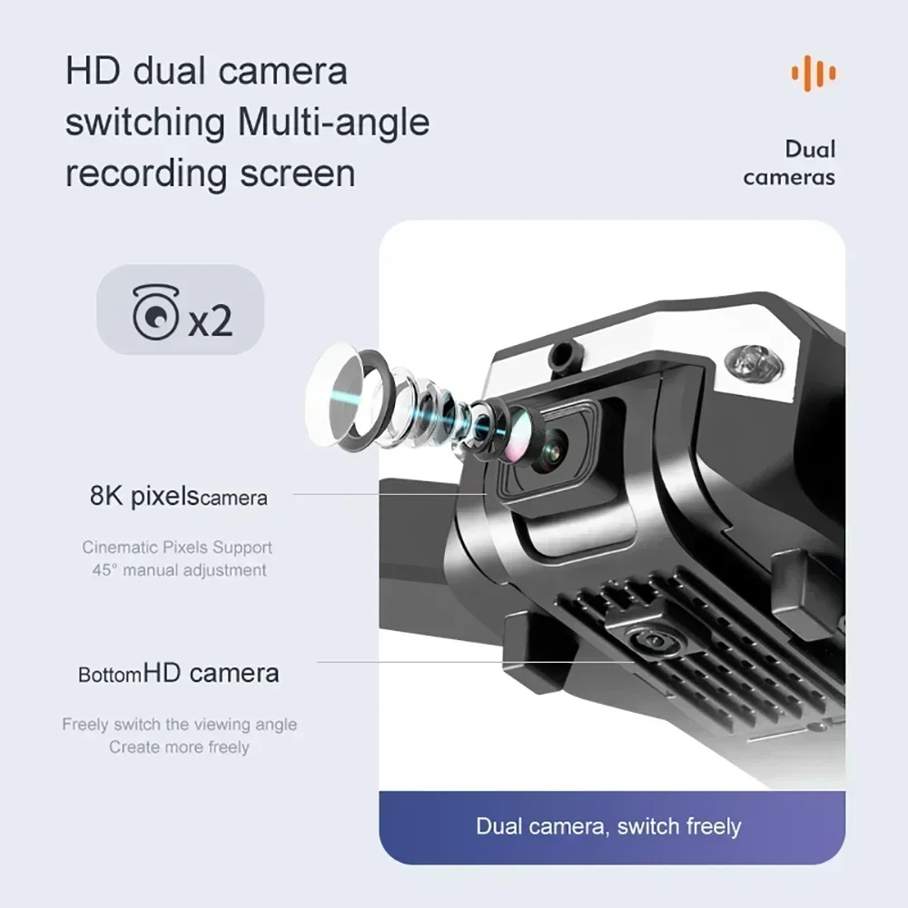 Drone G6 Pro 8K con Doppia Fot - Drone Gimbal Brushless recensione e prezzo