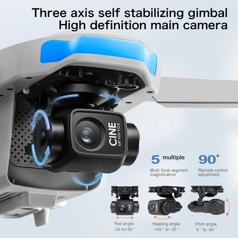 Drone GPS Lenovo S-X1 MAX con  - Drone Gimbal 3 Axis recensione e prezzo