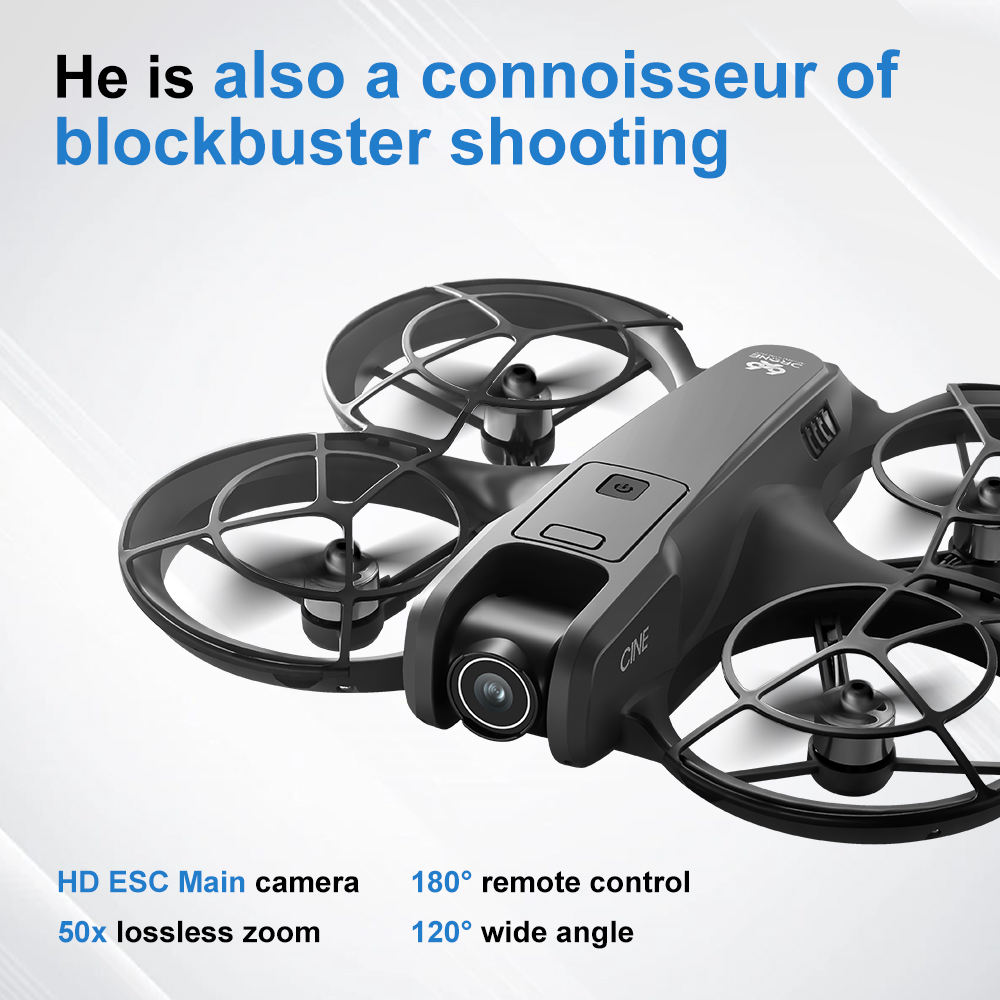 V666 Mini Drone pieghevole 4K  - Drone Gimbal Brushless recensione e prezzo