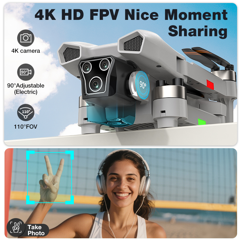 NUOVO Drone L017 Pro Brushless - Drone Gimbal 3 Axis recensione e prezzo