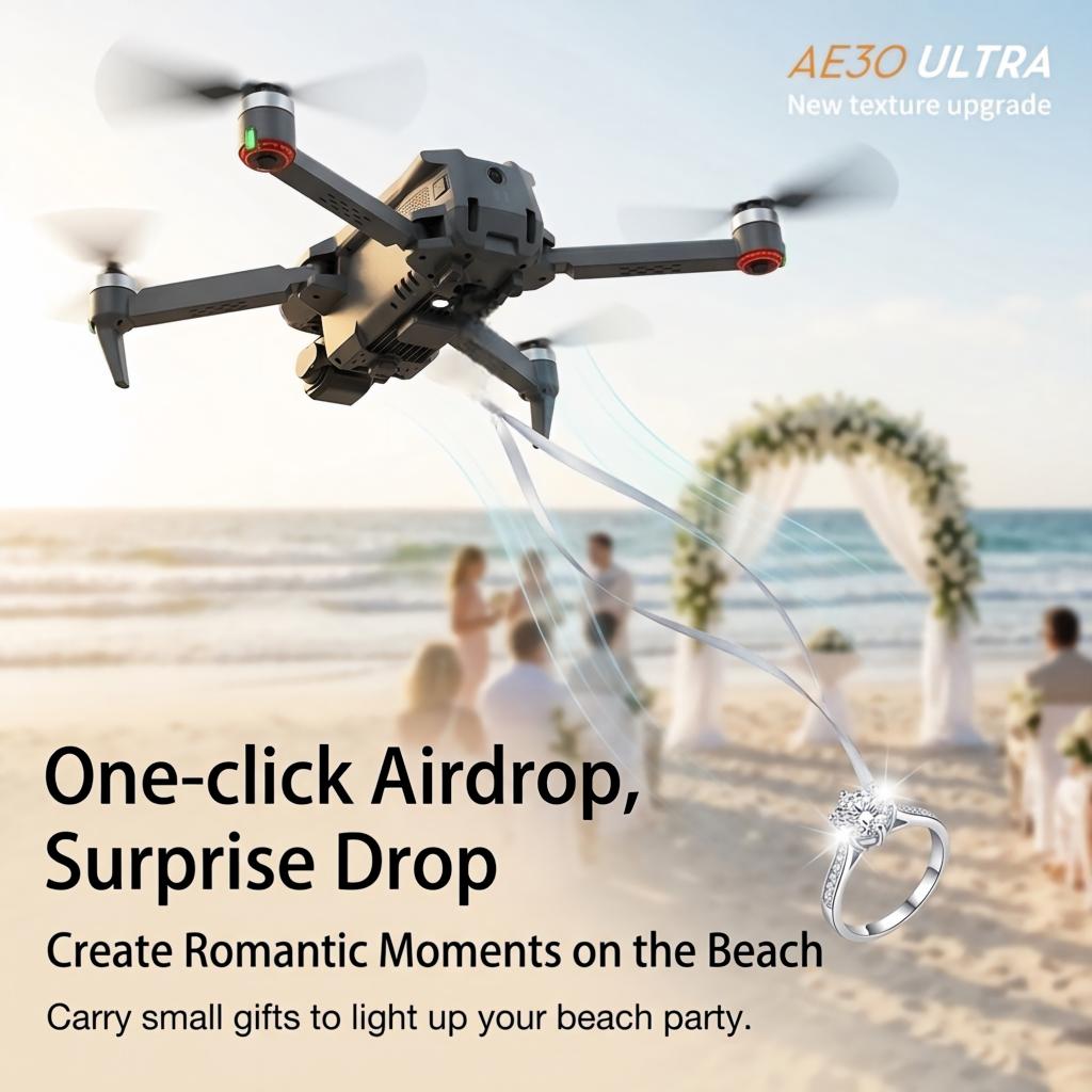NUOVO Drone GPS AE30 Ultra con - Drone Gimbal 3 Axis recensione e prezzo